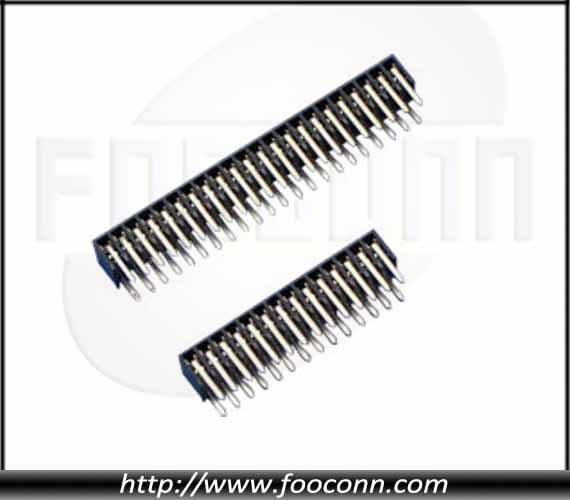 2_0mm Double row Right Angle Female Header